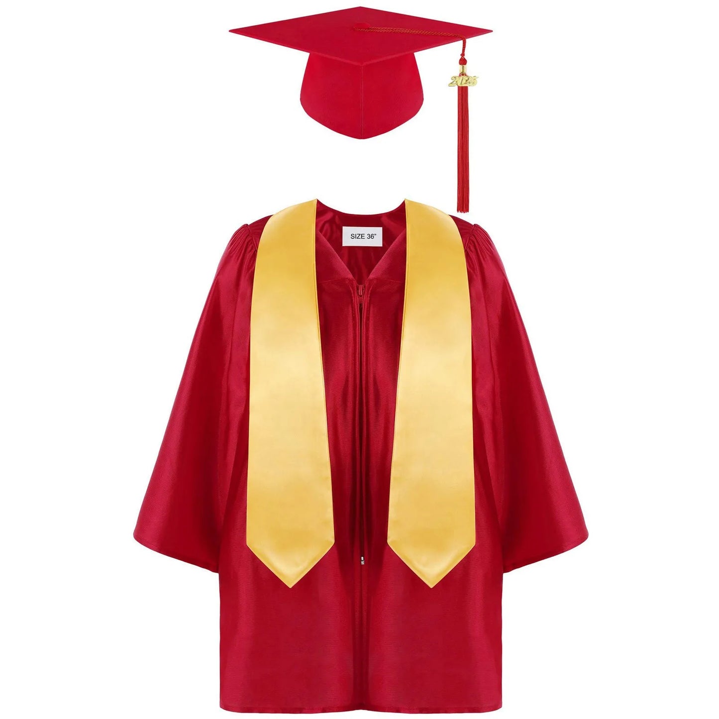 2025 Kids Kindergarten Graduation Cap/Gown Sets