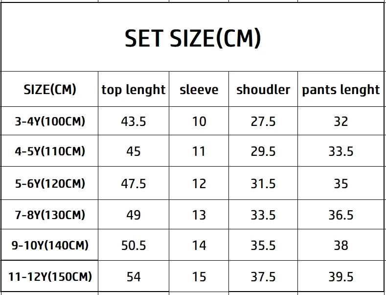 Boys and Girls Disney Printed T-Shirts And Shorts 2pcs Suit Short Sleeve