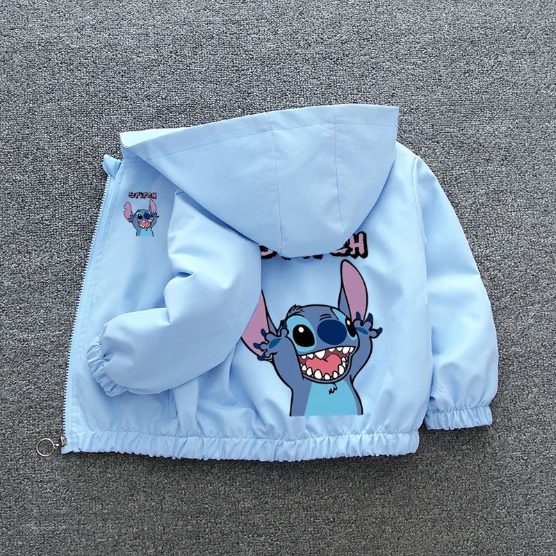 Lilo and Stitch Children Girls and Boys Hooded Jacket