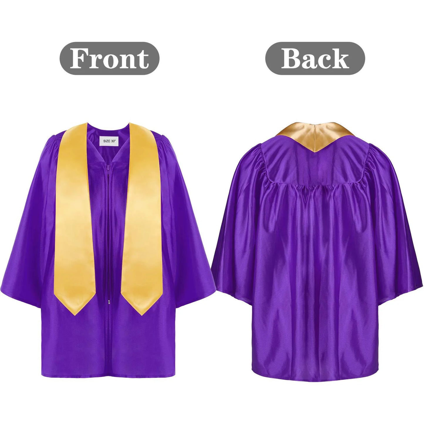 2025 Kids Kindergarten Graduation Cap/Gown Sets