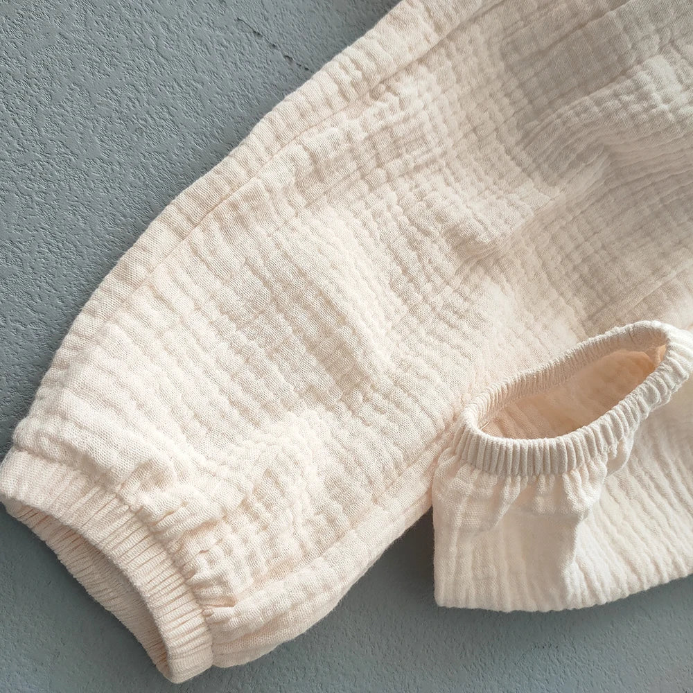 Unisex Summer Breathable Cotton Linen Loose Harem Pants