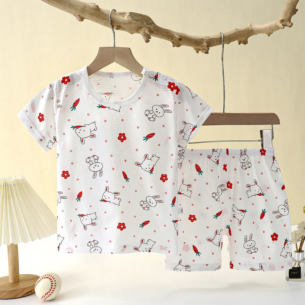 Unisex 2pc Sleepwear Set Soft/Breathable
