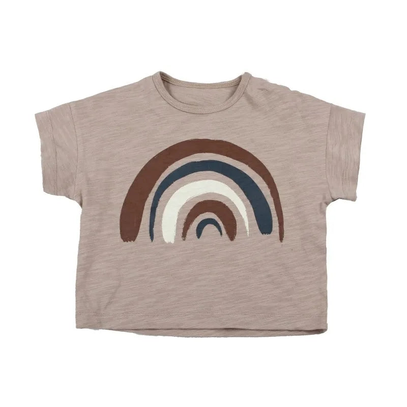 Toddler T-shirts Casual Sports Shirt For Babies Boys and Girls