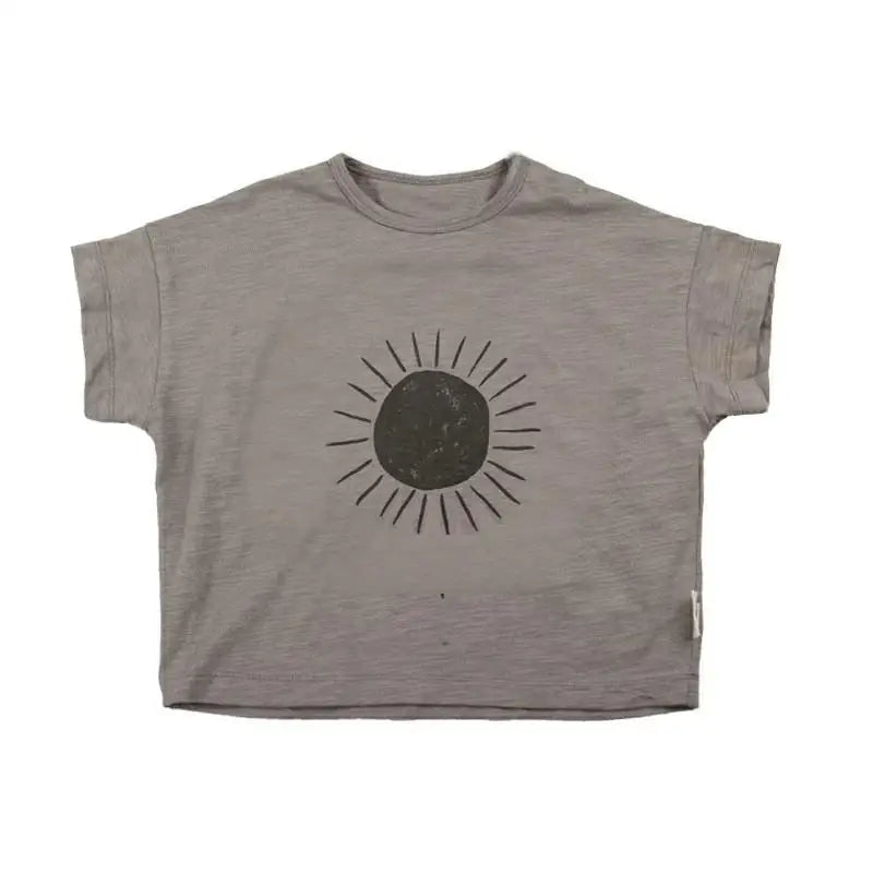 Toddler T-shirts Casual Sports Shirt For Babies Boys and Girls