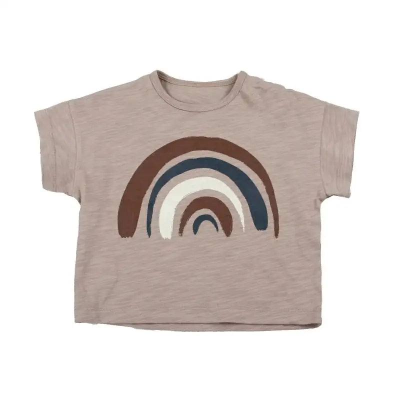 Toddler T-shirts Casual Sports Shirt For Babies Boys and Girls