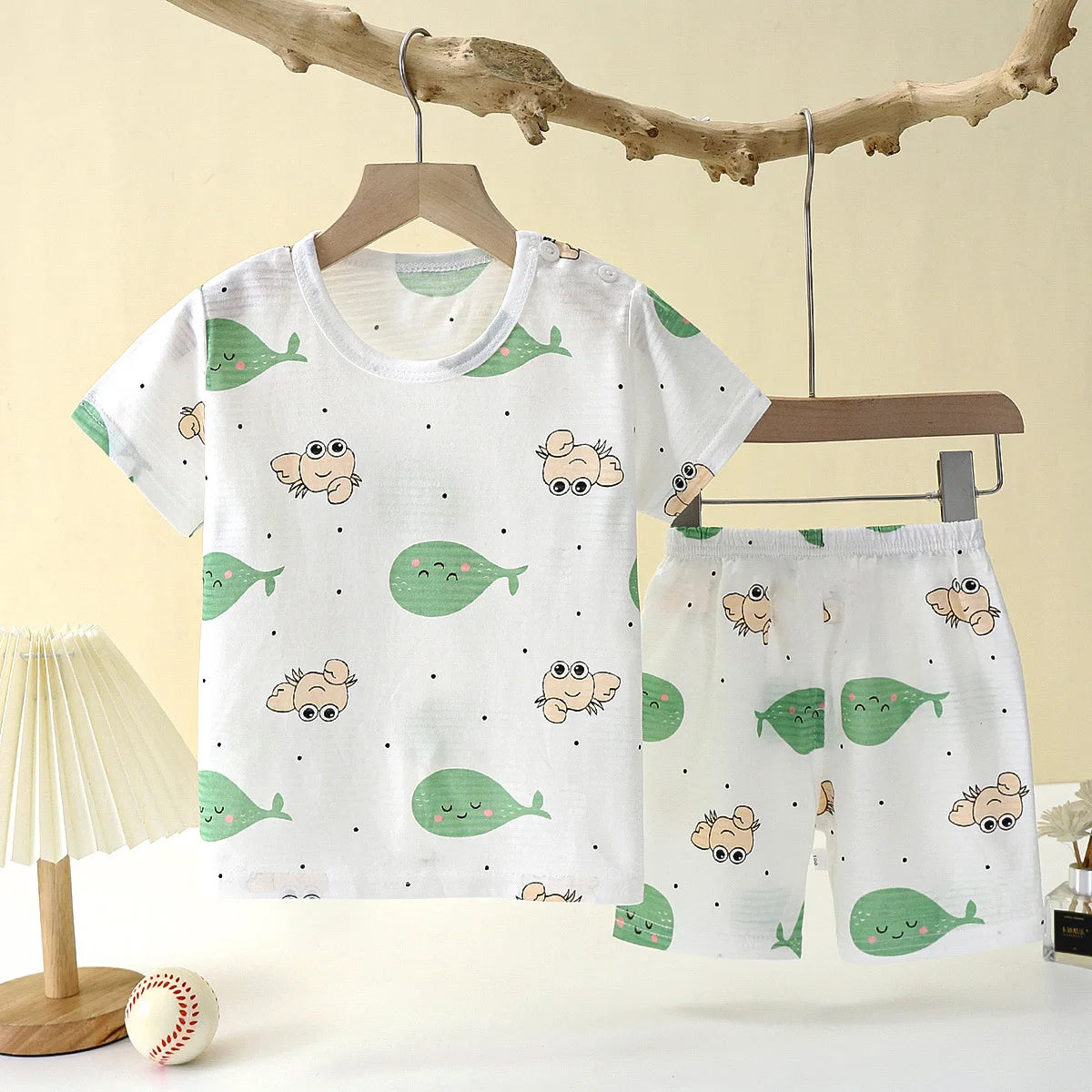 Unisex 2pc Sleepwear Set Soft/Breathable