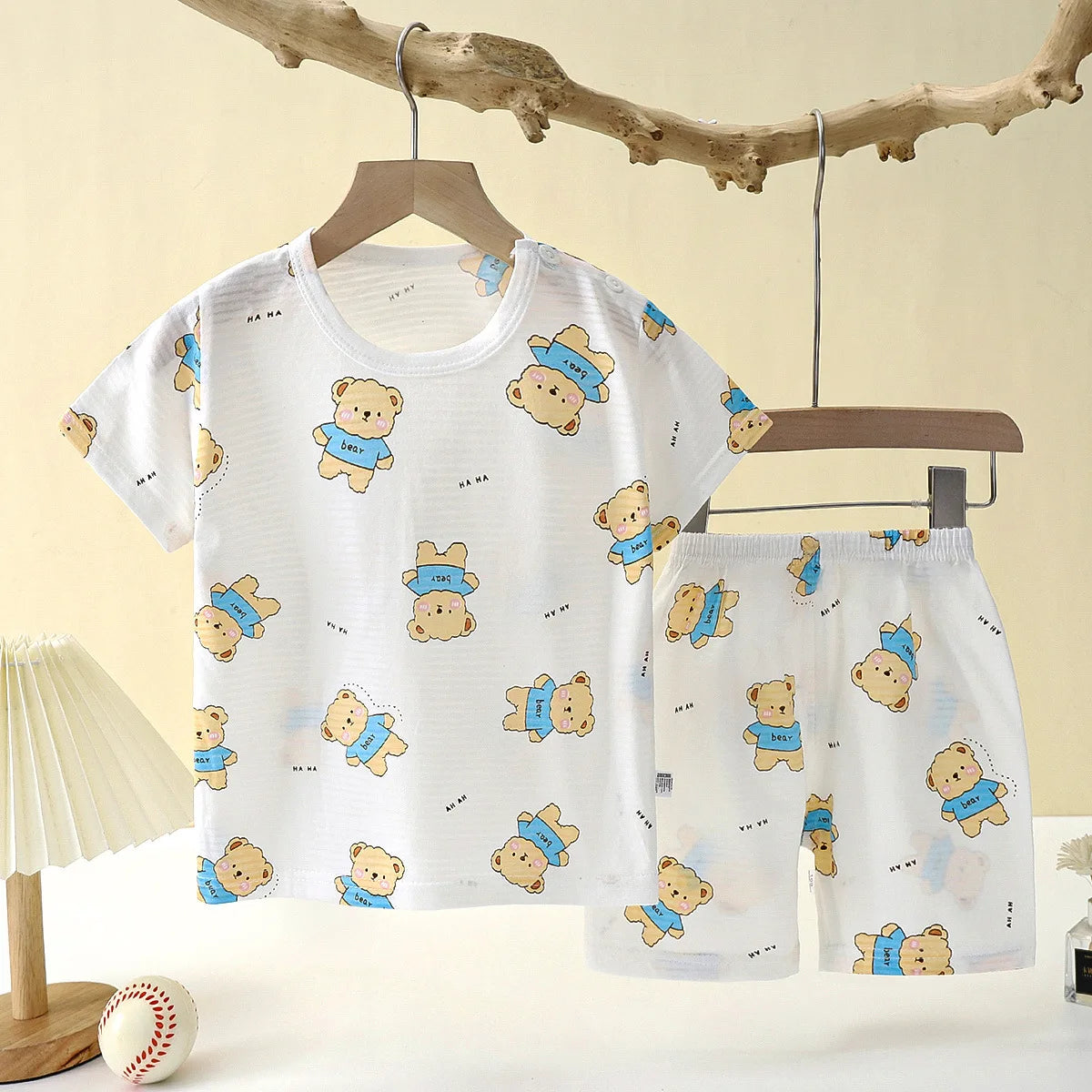 Unisex 2pc Sleepwear Set Soft/Breathable
