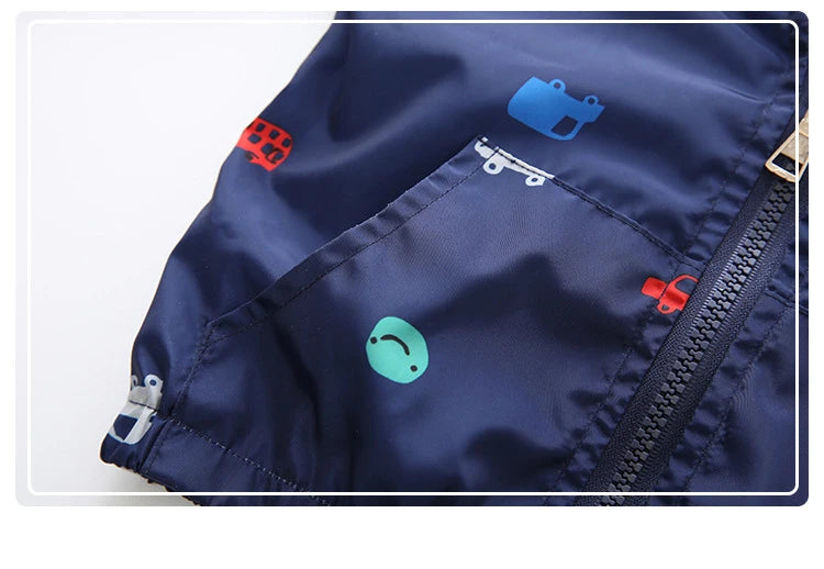 Children's Unisex Autumn/Spring Outerwear Cute Dinosaur Jackets