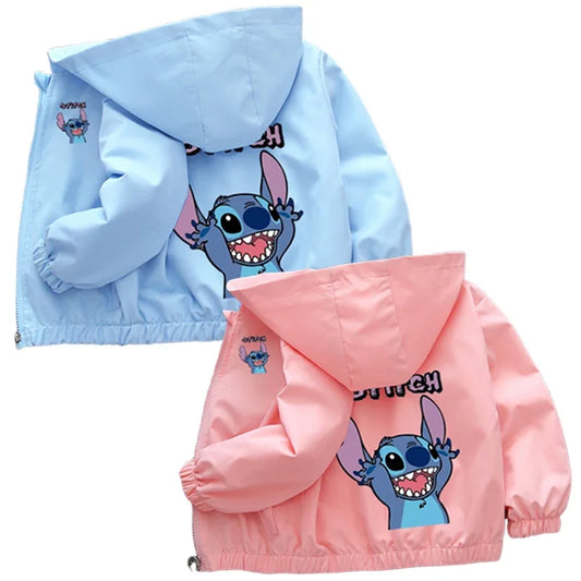 Lilo and Stitch Children Girls and Boys Hooded Jacket