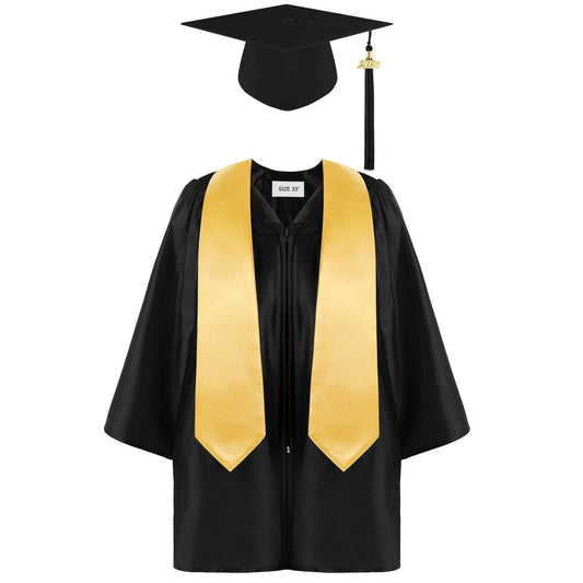 2025 Kids Kindergarten Graduation Cap/Gown Sets