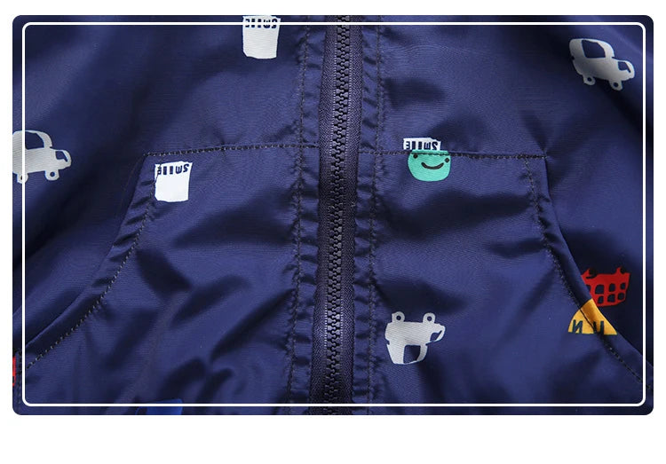 Children's Unisex Autumn/Spring Outerwear Cute Dinosaur Jackets